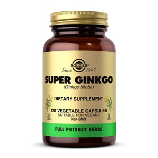 Foto 1 | Foto 1 | Suplemento Solgar Super Ginkgo 120 Cápsulas Vegetales
