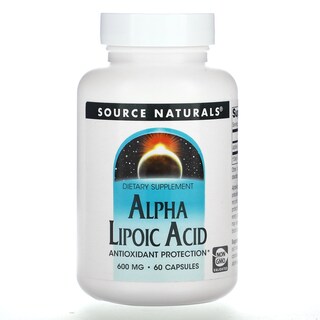 Foto 1 | Foto 1 | Supplement Source Naturals Ácido Alfa Lipoico 600 Mg 60 Cápsulas - Venta Internacional.