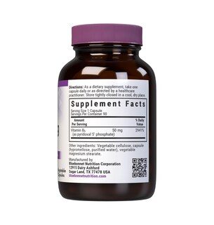 Foto 3 | Foto 3 | Suplemento Bluebonnet Nutrition Cellularactive P-5-p 50 Mg