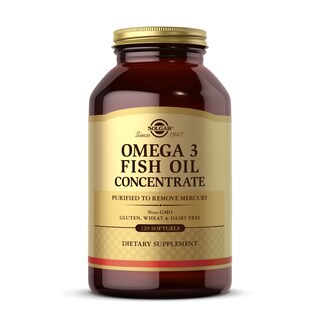 Foto 1 | Foto 1 | Suplemento Concentrado De Aceite De Pescado Omega-3 Solgar 120 Cápsulas Blandas