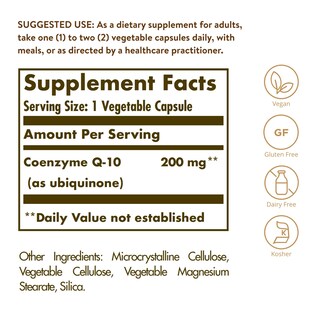Foto 3 | Foto 3 | Suplemento Solgar Vegetarian Coq-10 200 Mg 60 Cápsulas