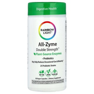 Foto 1 | Foto 1 | Suplemento Rainbow Light All-zyme Double Strength 90 Cápsulas - Venta Internacional.