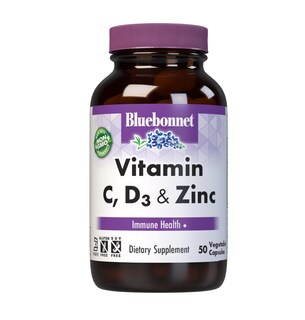 Foto 1 | Foto 1 | Suplemento Bluebonnet Nutrition Con Vitamina C D3 Y Zinc 50 Cápsulas