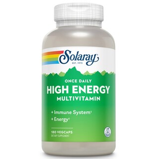 Foto 1 | Foto 1 | Multivitamínico Solaray De Alta Energía 180 Cápsulas Vegetales Una Vez Al Día