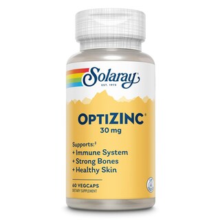 Foto 1 | Foto 1 | Suplemento Solaray Optizinc 30 Mg De Zinc Quelado 60 Cápsulas Vegetales