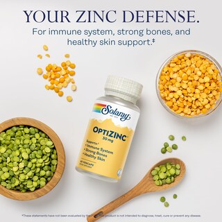 Foto 2 | Foto 2 | Suplemento Solaray Optizinc 30 Mg De Zinc Quelado 60 Cápsulas Vegetales