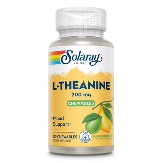 Foto 1 | Foto 1 | Suplemento Solaray L De Teanina 200 Mg Con Vitamina B6 30 Comprimidos Masticables