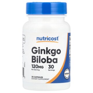 Foto 1 | Foto 1 | Suplemento Nutricost Ginkgo Biloba 120 Mg 30 Cápsulas - Venta Internacional.