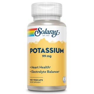 Foto 1 | Foto 1 | Suplemento De Potasio Solaray Potasio 99 Mg 100 Cápsulas Vegetales