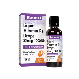 Foto 1 | Foto 1 | Suplemento Bluebonnet Liquid Vitamina D3 1000 Ui 30 Ml