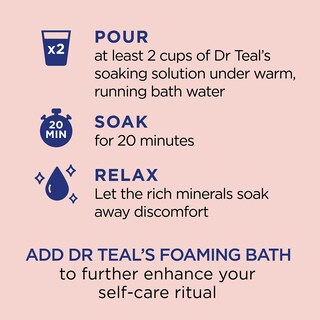 Foto 4 | Foto 4 | Epsom Salt Soak Dr. Teal's Wellness Therapy 1 36 Kg (paquete De 4) - Venta Internacional.