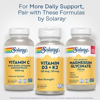 Foto 3 | Foto 3 | Suplemento Solaray De Vitamina C De 1000 Mg Con Escaramujo Y Acerola