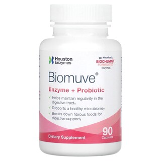 Foto 1 | Foto 1 | Suplemento Houston Enzymes Biomuve Enzyme + Probiotic 90 Cápsulas - Venta Internacional.