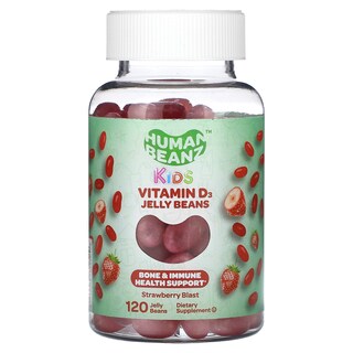 Foto 1 | Foto 1 | Vitamina D3 Jelly Beans Human Beanz Kids Fresa 120 Unidades - Venta Internacional.