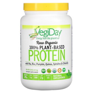 Foto 1 | Foto 1 | Proteína En Polvo Natural Factors Cruda Orgánica 100% De Origen Vegetal - Venta Internacional.