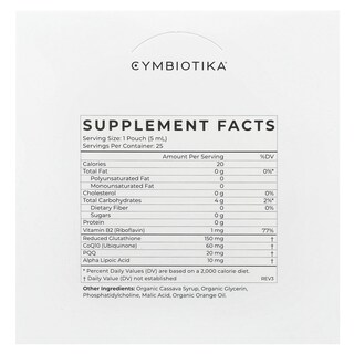 Foto 2 | Foto 2 | Suplemento Cymbiotika Glutatión Liposomal Fruta Cítrica 5 Ml 25 - Venta Internacional.