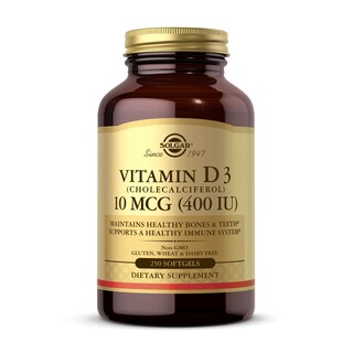 Foto 1 | Foto 1 | Suplemento Solgar De Vitamina D3 10 Mcg (400 Ui) 250 Cápsulas Blandas