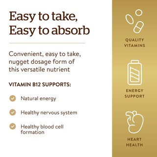 Foto 2 | Foto 2 | Suplemento Solgar De Vitamina B12 Sublingual 1000 Mcg 250 Comprimidos