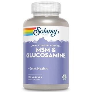 Foto 1 | Foto 1 | Suplemento Solaray Cápsulas De Msm Y Glucosamina 180 Unidades