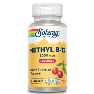 Foto 1 | Foto 1 | Suplemento Solaray Metil B12 Cereza 5000 Mcg 60 Unidades