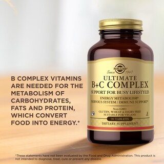 Foto 3 | Foto 3 | Suplemento Solgar Ultimate B+c Complex Stress 90 Comprimidos