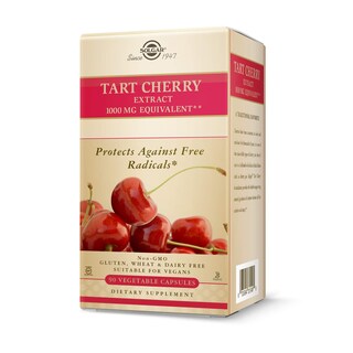 Foto 1 | Foto 1 | Suplemento Solgar Tart Cherry 1000 Mg 90 Cápsulas Vegetales