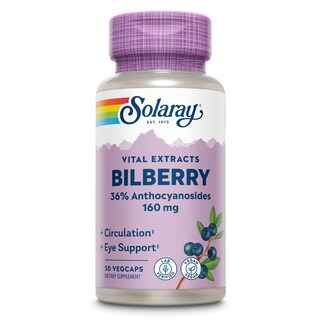 Foto 1 | Foto 1 | Suplemento Solaray De Extracto De Arándano De 160 Mg Con 30 Cápsulas Vegetales De Arándano