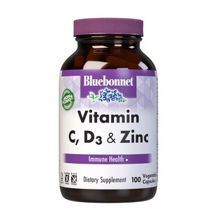Foto 1 | Foto 1 | Suplemento Bluebonnet Nutrition Con Vitamina C D3 Y Zinc 100 Cápsulas