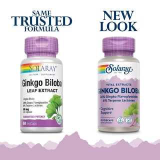 Foto 3 | Foto 3 | Suplemento Solaray De Extracto De Ginkgo Biloba 60 Mg 60 Unidades