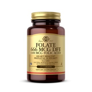 Foto 1 | Foto 1 | Suplemento Solgar Folate 666 Mcg Dfe (ácido Fólico 400 Mcg) 250 Tabletas