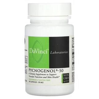 Foto 1 | Foto 1 | Suplemento Pycnogenol-50 De Davinci Laboratories  50 Mg  30 Cápsulas - Venta Internacional.