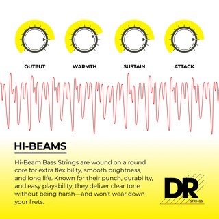 Foto 3 | Foto 3 | Cuerdas Para Bajo Dr Strings Hi-beam De Acero Inoxidable De 5 Cuerdas - Venta Internacional.