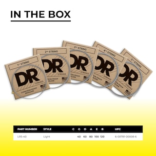Foto 4 | Foto 4 | Cuerdas Para Bajo Dr Strings Hi-beam De Acero Inoxidable De 5 Cuerdas - Venta Internacional.