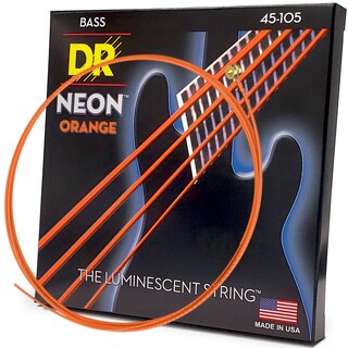 Foto 1 | Foto 1 | Cuerdas Para Bajo Eléctrico Dr Strings Hi-def Neon Nob-45 - Venta Internacional.