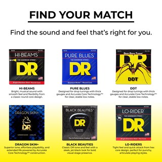 Foto 7 | Foto 7 | Cuerdas Para Bajo Eléctrico Dr Strings Pure Blues Pb5-45 - Venta Internacional.