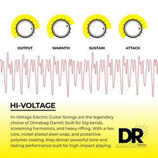 Foto 3 | Foto 3 | Cuerdas Para Guitarra Eléctrica Dr Strings Dimebag Darrell 9-42 - Venta Internacional.