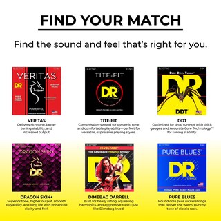 Foto 7 | Foto 7 | Cuerdas Para Guitarra Eléctrica Dr Strings Dimebag Darrell 9-42 - Venta Internacional.