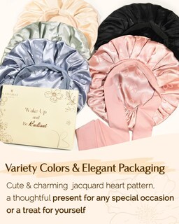 Foto 5 | Foto 5 | Gorro Satinado Yanibest Ajustable De Doble Capa Para Mujer - Venta Internacional.