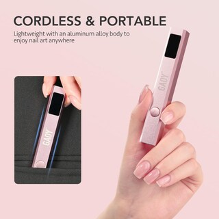 Foto 6 | Foto 6 | Lámpara De Uñas Gaoy Mini Luz Uv Inalámbrica Con Pantalla Lcd Con Soporte - Venta Internacional.
