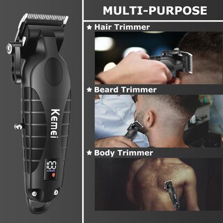 Foto 6 | Foto 6 | Cortapelos Kemei 2290 Professional Con Cable E Inalámbrico Para Hombre - Venta Internacional.