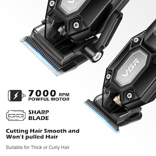 Foto 3 | Foto 3 | Cortapelos Vgr 600 Y 900 Inalámbricos Con 10 Peines Guía Para Hombre - Venta Internacional.