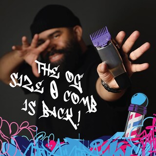 Foto 3 | Foto 3 | Juego De Protectores Clipper Andis Og Master Con Doble Imán Paquete De 5 Unidades Color Morado - Venta Internacional.