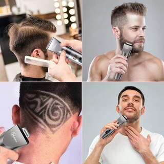 Foto 7 | Foto 7 | Recortadora De Barba Hatteker Para Hombre Cortapelos A Prueba De Agua - Venta Internacional.