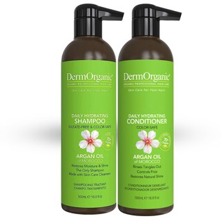 Foto 1 | Foto 1 | Champú Y Acondicionador Dermorganic Con Aceite De Argán 500 Ml Sin Sulfatos - Venta Internacional.