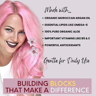 Foto 4 | Foto 4 | Champú Y Acondicionador Dermorganic Con Aceite De Argán 500 Ml Sin Sulfatos - Venta Internacional.