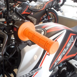 Foto 5 | Foto 5 | Jgo Par Puños B623 Naranja Para Moto Universal Kinlley