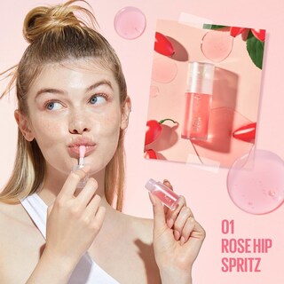 Foto 2 | Foto 2 | Aceite Para Rellenar Labios Kaja Juicy Glass 01 Rose Hip Spritz 4 Ml - Venta Internacional.