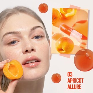 Foto 2 | Foto 2 | Relleno De Labios Kaja Juicy Glass 03 Apricot Allure Vegan - Venta Internacional.