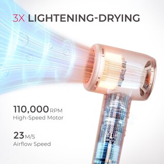 Foto 2 | Foto 2 | Secador De Pelo Tymo 200 Million Ionic Con Difusor 110.000 Rpm - Venta Internacional.