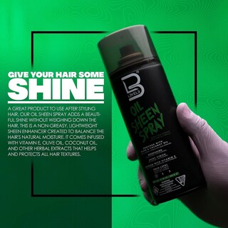 Foto 2 | Foto 2 | El Spray Oil Sheen L3 Level 3 Añade Brillo Al Cabello Con Vitamina E - Venta Internacional.